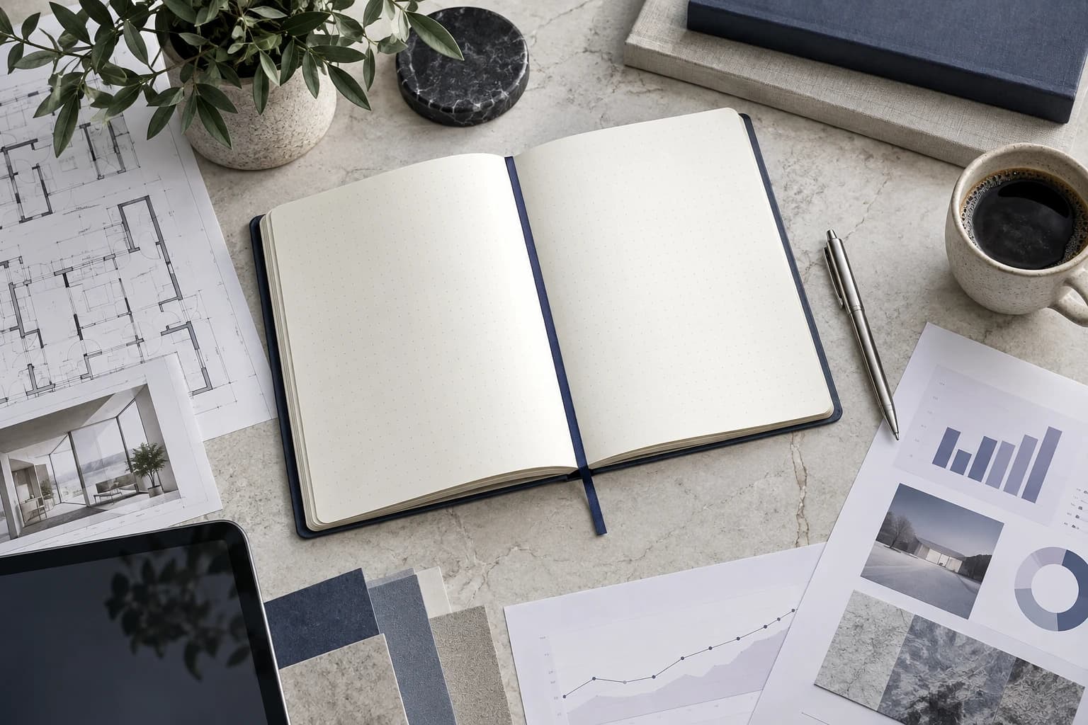 An AI-generated business proposal design
